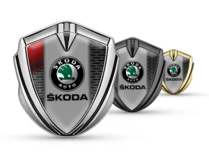 Skoda Emblema Silicona Insignia Moderna Vista Excelso Manera